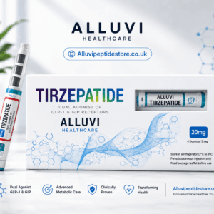 Alluvi Tirzepatide UK 20mg | Premium Research Peptide Pen