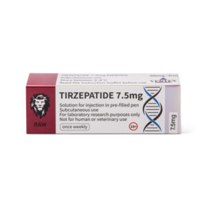 Tirzepatide 7.5mg Raw Peptide