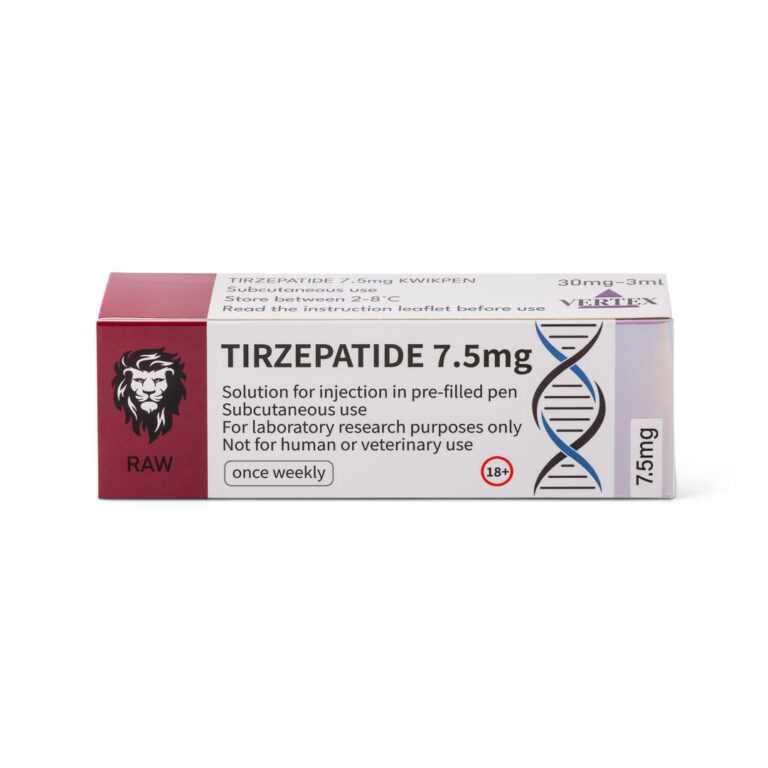 Tirzepatide 7.5mg Raw Peptide